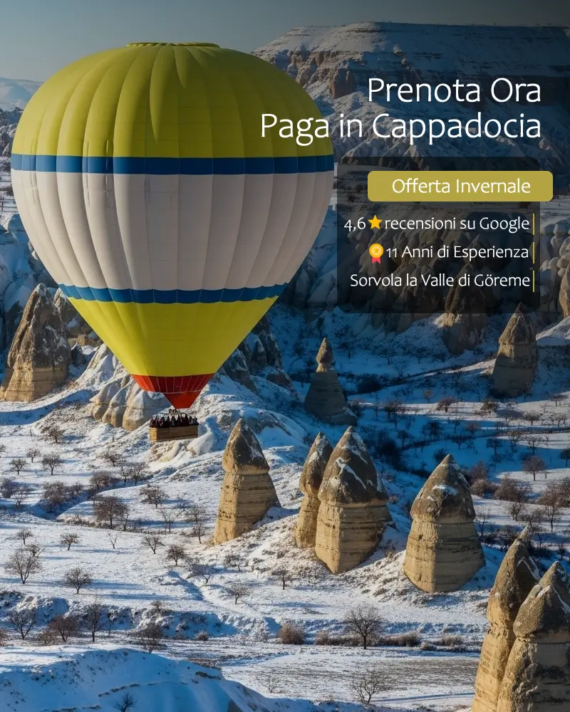 Volo in mongolfiera in Cappadocia all’alba – prezzi 2025 e prenotazioni 2026