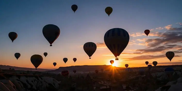 Cappadocia hot air balloon