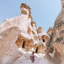 Fairy chimneys in Pasabag Valley, Cappadocia